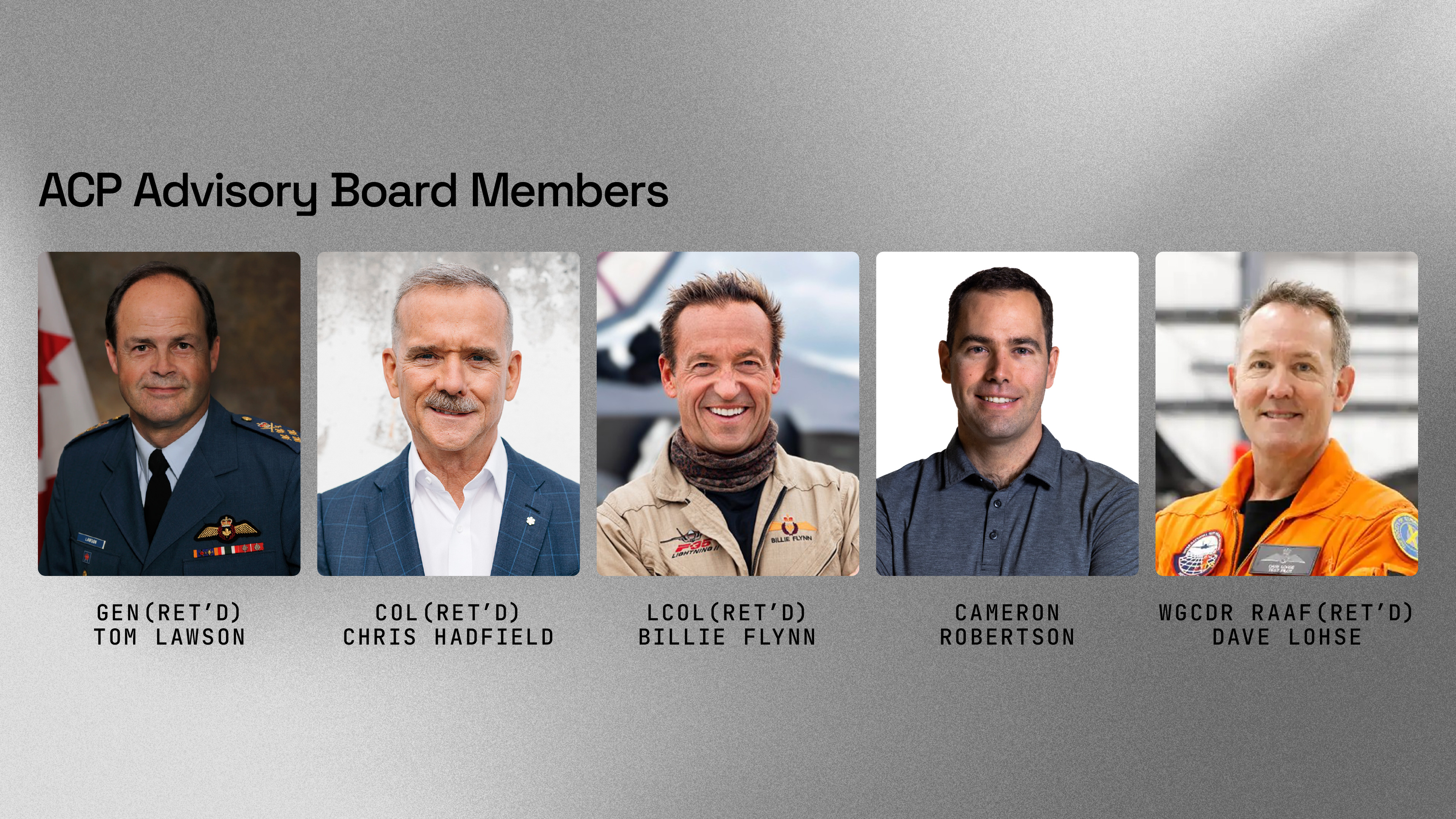 Headshots of the Dominion ACP Advisory Board